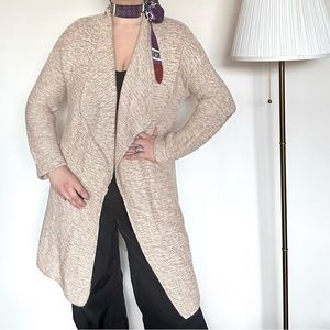 3/50$Beige long cardigan